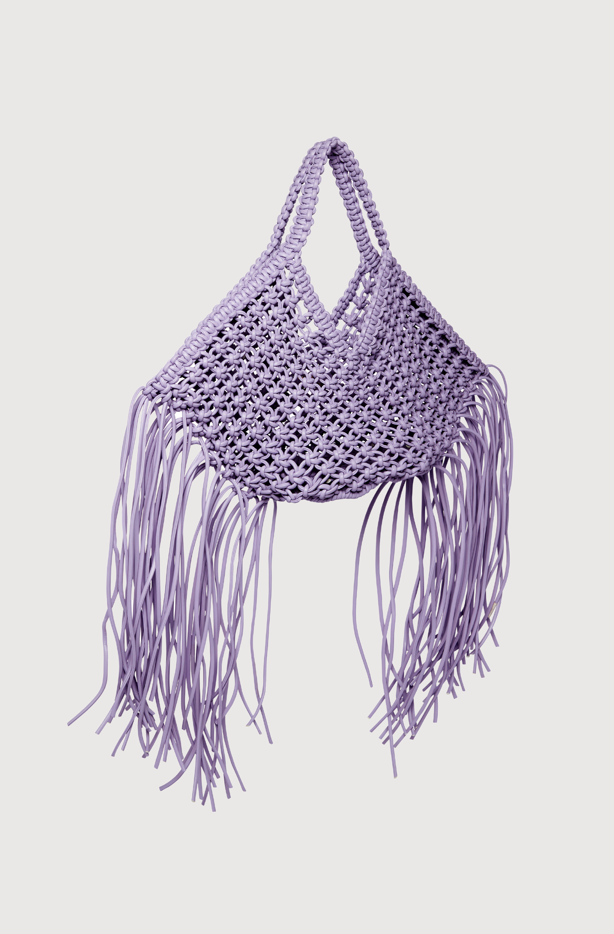 SMALL WOVEN BASKET - GRAPE