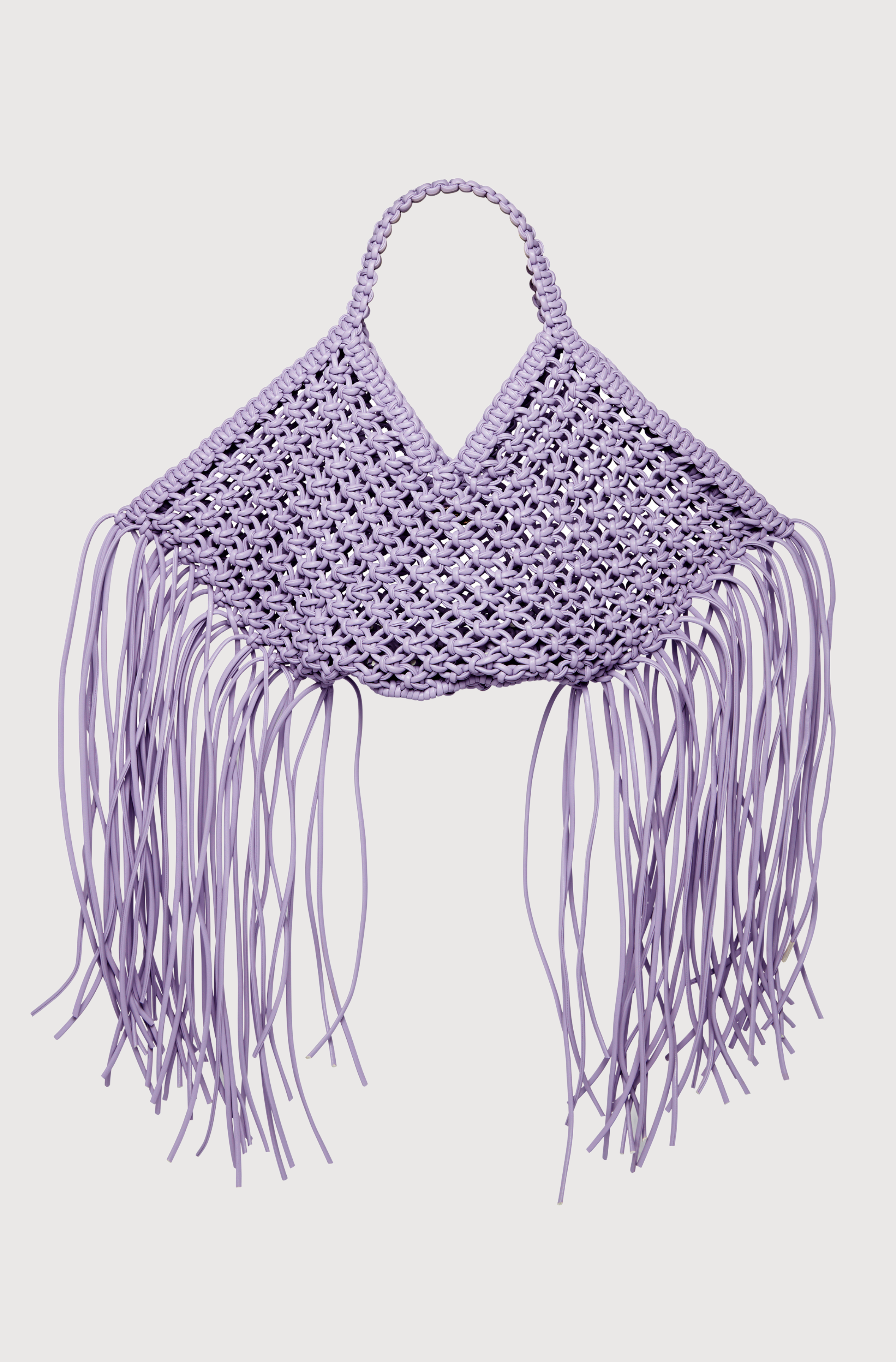 SMALL WOVEN BASKET - GRAPE
