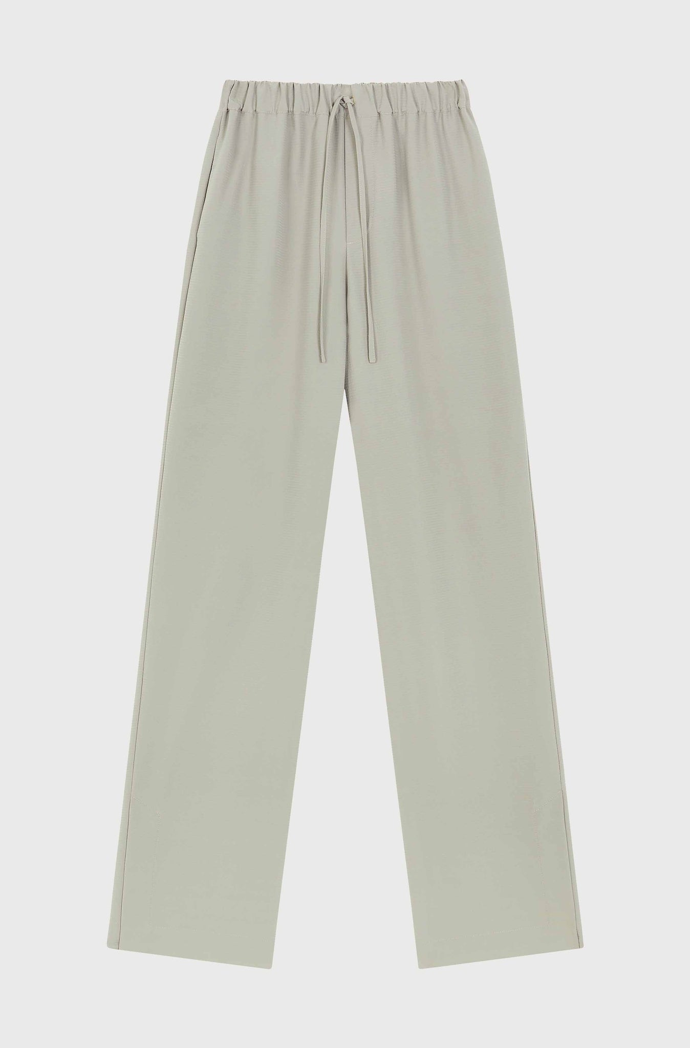 DRAWSTRING TROUSERS - OLIVE