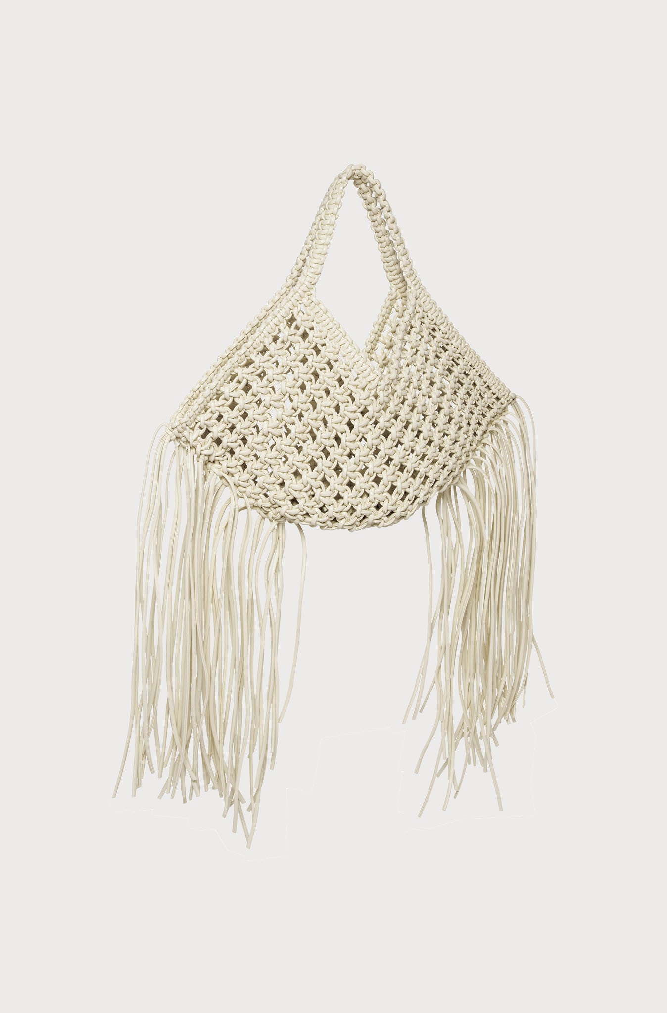 SMALL WOVEN BASKET - OFF WHITE