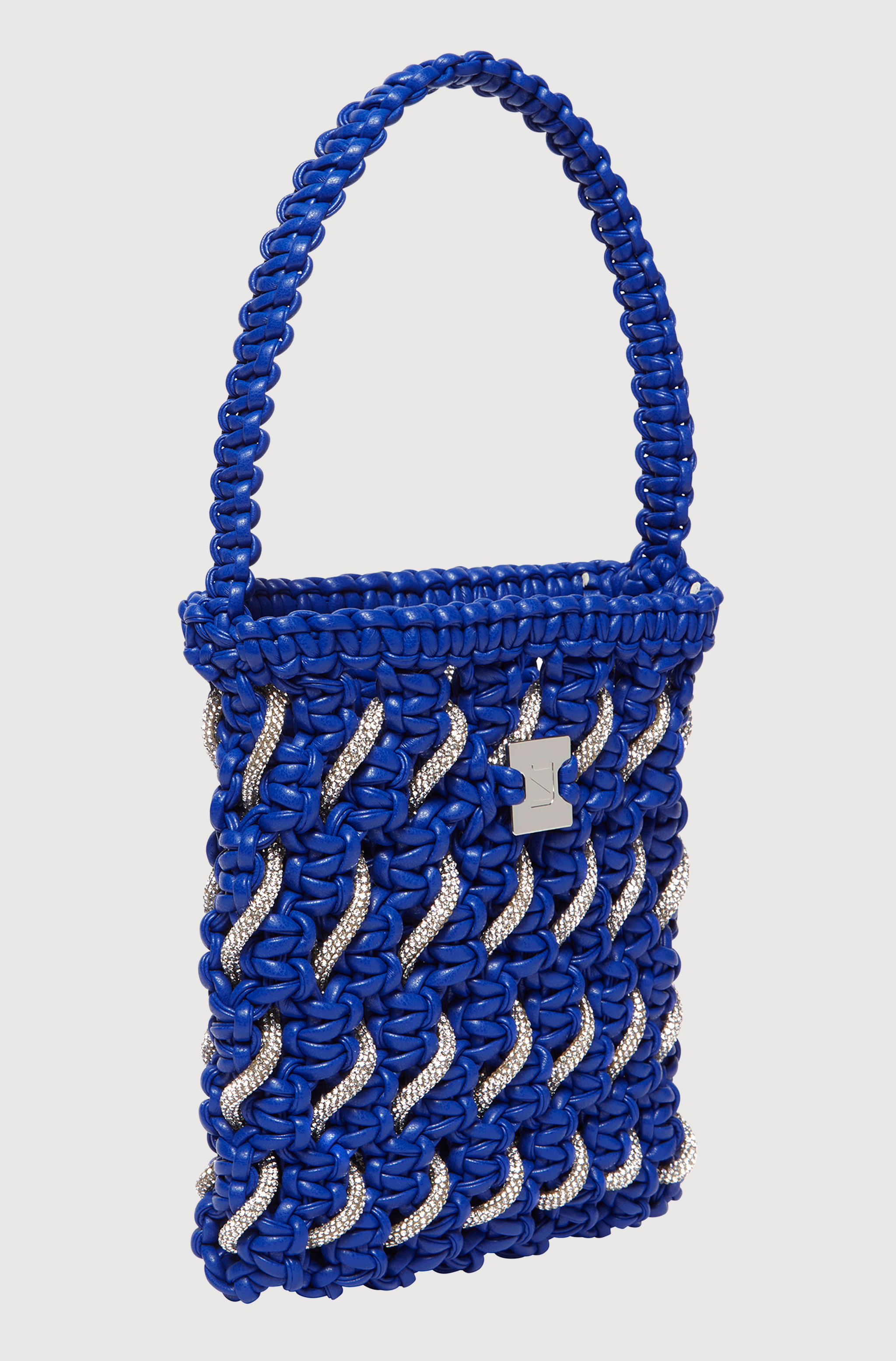 UhfmrShops, Yuzefi woven leather tote bag Blue